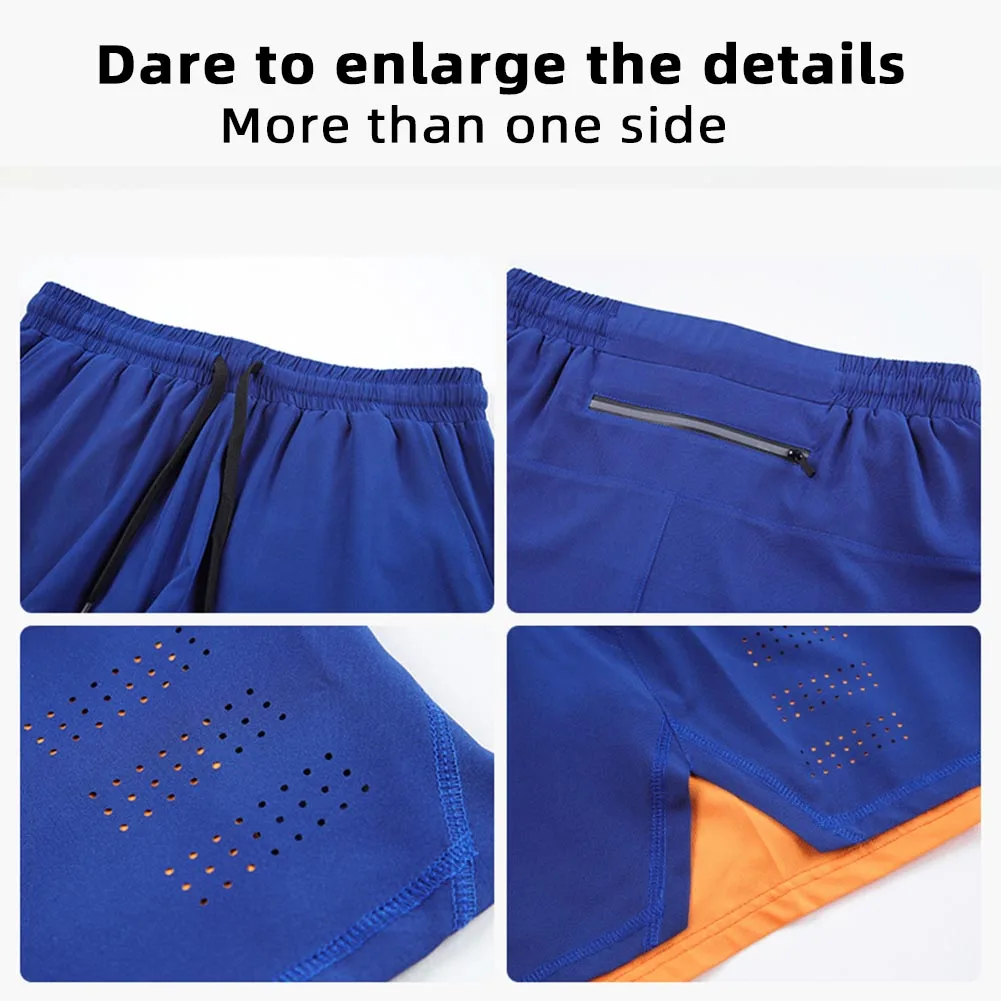 Модерен двуцветен скъсяване на панталони с еластичен ластик в талията, подплатени удобни панталони за джогинг за фитнес и пеша