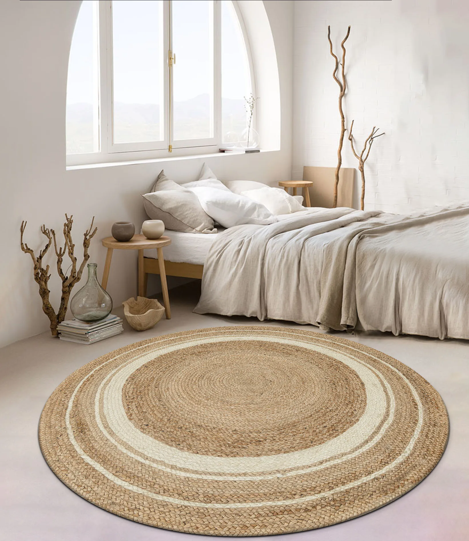 J2062 Модерен минималистичен килим, домашен килим за спалнята