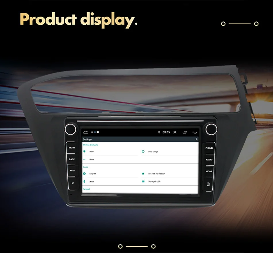 За Hyundai I20 2014 2015 2016 2017 Автомобилен GPS Navi Главното Устройство Аудио Стерео Радио Кола 4G LTE DSP FM AM Android Мултимедиен Плеър