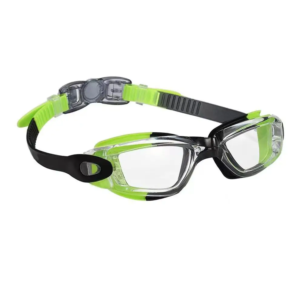 Летни Дамски Мъжки очила за плуване При късогледство Професионални очила за гмуркане с фарове за мъгла диоптрийными прозрачни лещи на Очила за басейн в пластмасова кутия