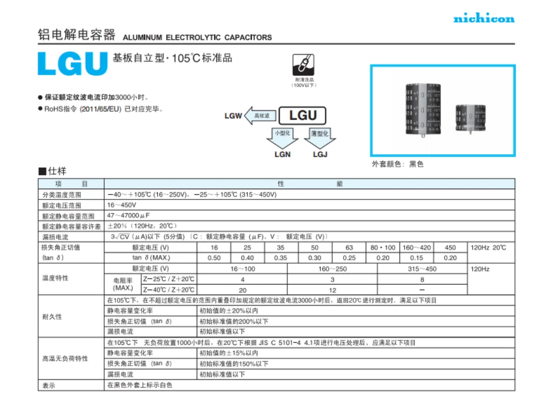 (1БР) 400V330UF 25X50 електролитни кондензатори Nichicon 330 ICF 400V 25 * 50 Nichicon, Япония