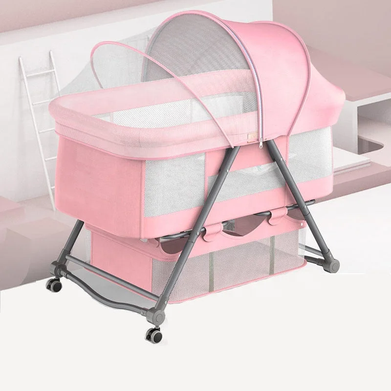 Филипс детско гнездо, бебешко кошче (безплатно), детско креватче с комарите мрежа, Сгъваем детски кош, детска легло за бебета
