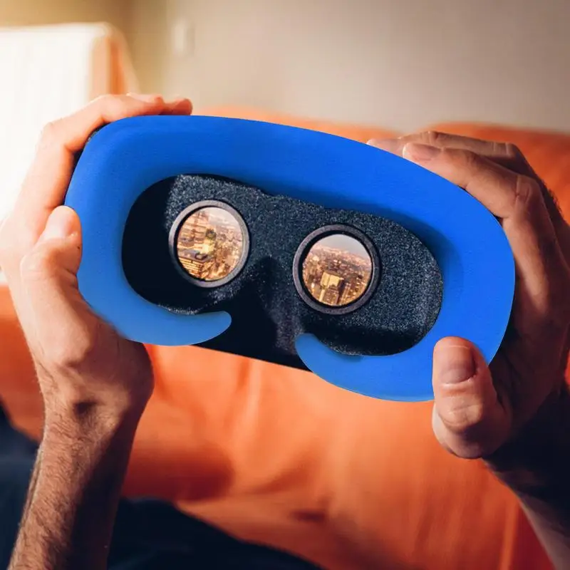 Мека Силиконова Подплата За очи със защита От изпотяване Case Cover Skin ForPico 4 VR Glasses Face Eye Pad Cover Моющаяся Запечатани Слушалки за Виртуална реалност