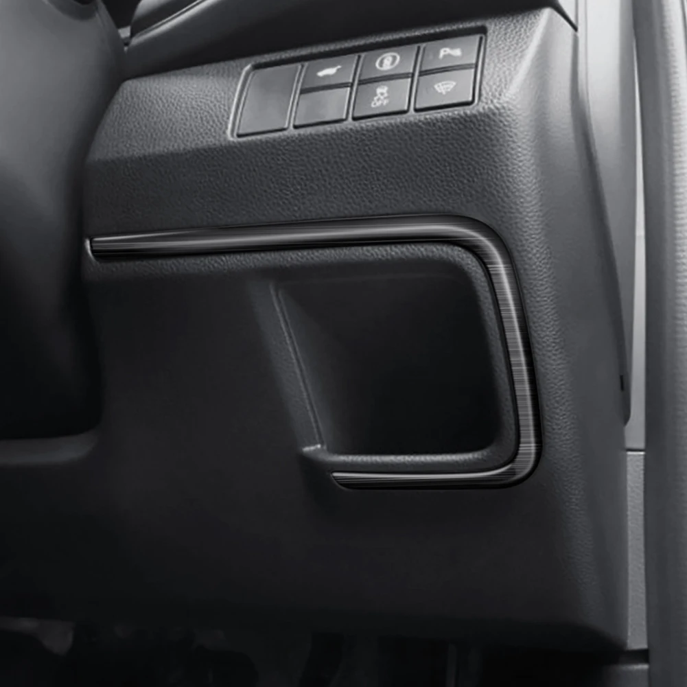 Тампон за Капака на Кутия За Съхранение От Страна на Водача на Автомобила Honda HRV HR-V Vezel 2021 2022 RHD Промяна на Интериора Черен