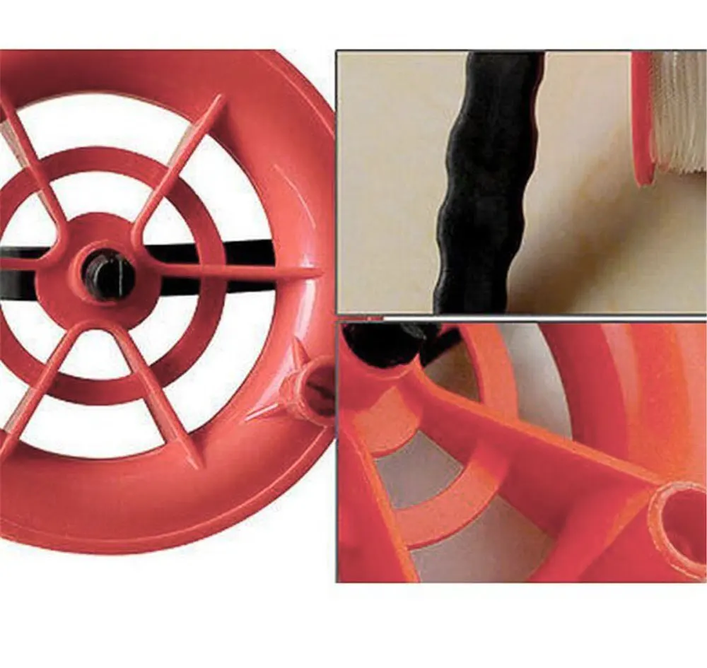 MagiDeal Нов инструмент за навиване на хвърчила Fire Wheel, дръжка макара със 100-метрова усукана въдица за самотен и стоки с двойна употреба.