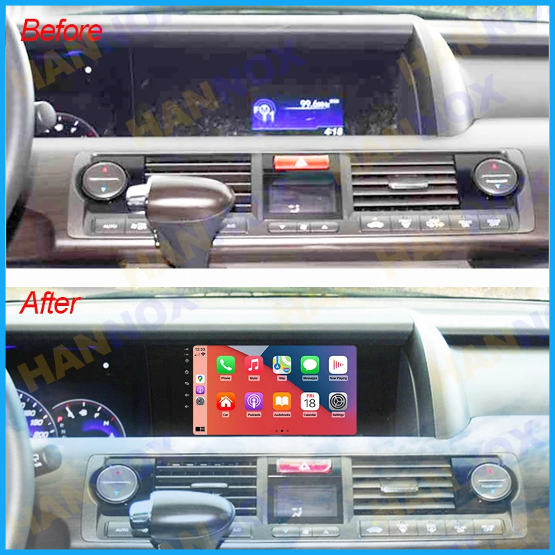 HANNOX за Honda Elysion 2004-2011 2012 2013 2014 2015 радиото в автомобила на Android, Мултимедиен плеър, Навигация, стерео уредба, GPS, Carplay Auto