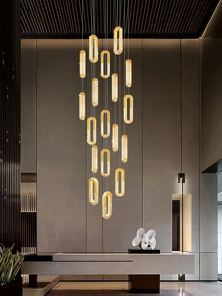 Нова уникална модерна Марокански популярна хол, лобито на хотел, Вила, Iron Акрилна кристална led окачен лампа