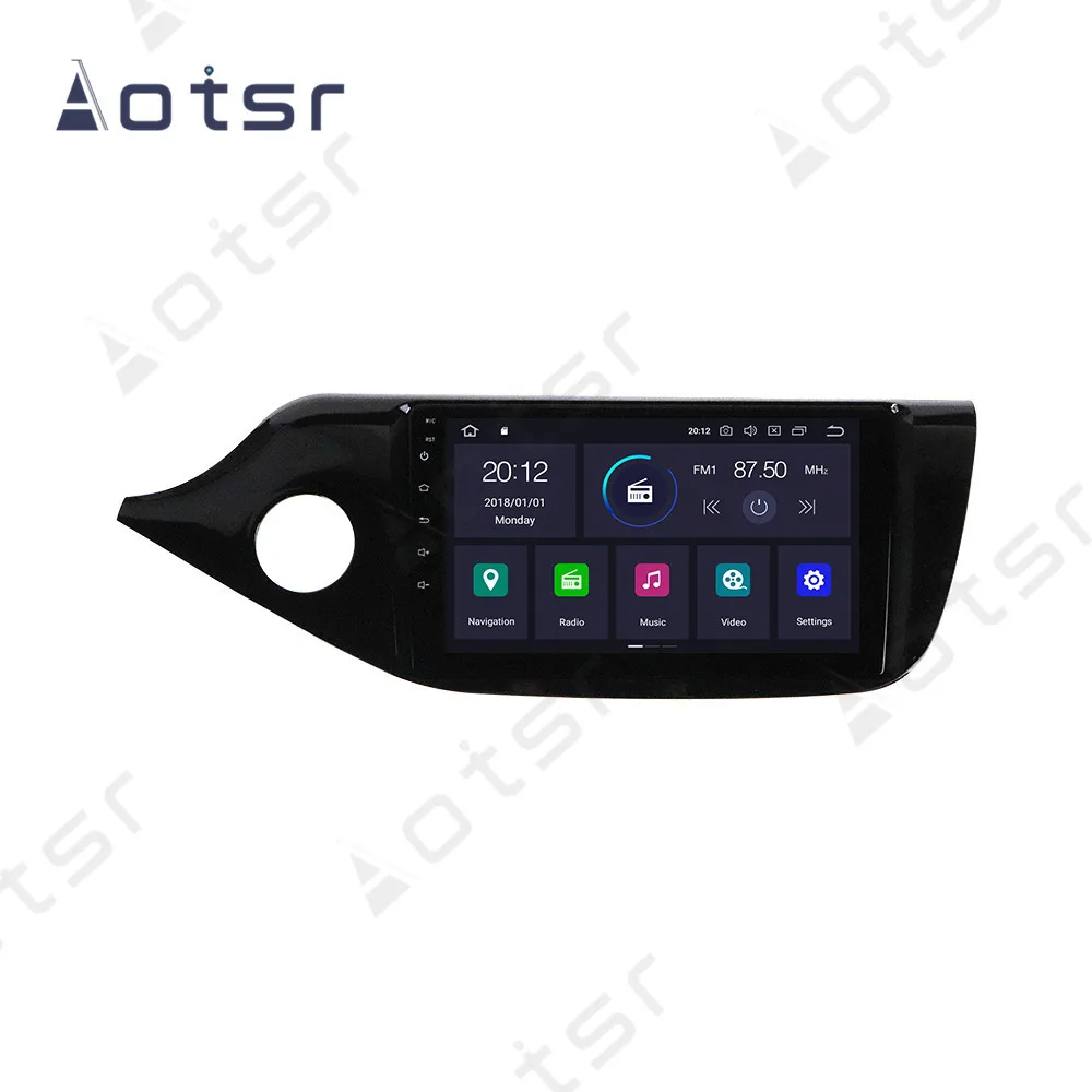 AOTSR Android10.0 Кола DVD плейър GPS, Glonass Навигация Мултимедия за Kia ceed е 2013 2014 2015 Авто RDS Радио Стерео Аудио Видео