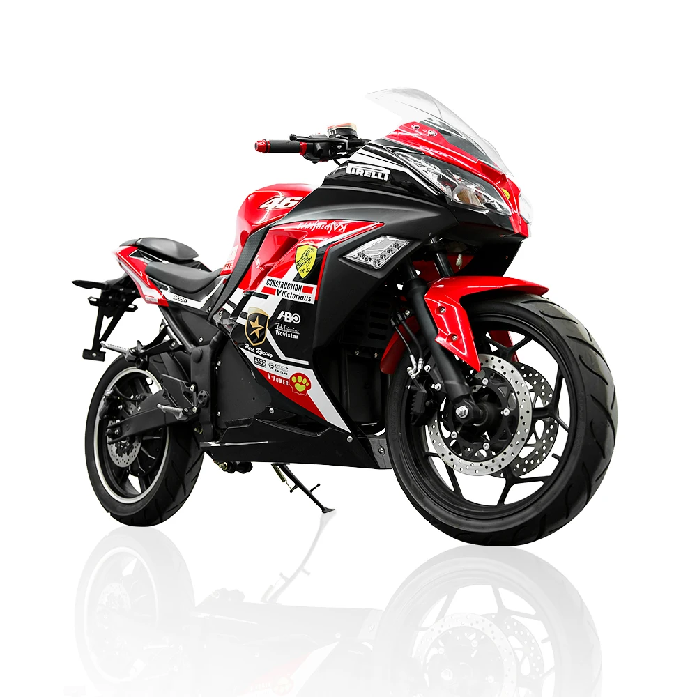 2023 Нов Модерен Състезателни Електрически Мотоциклет 72V Ebike 50Ah Long Range 190 КМ E Dirt Bike Off Road Sport с CE & ISO9001