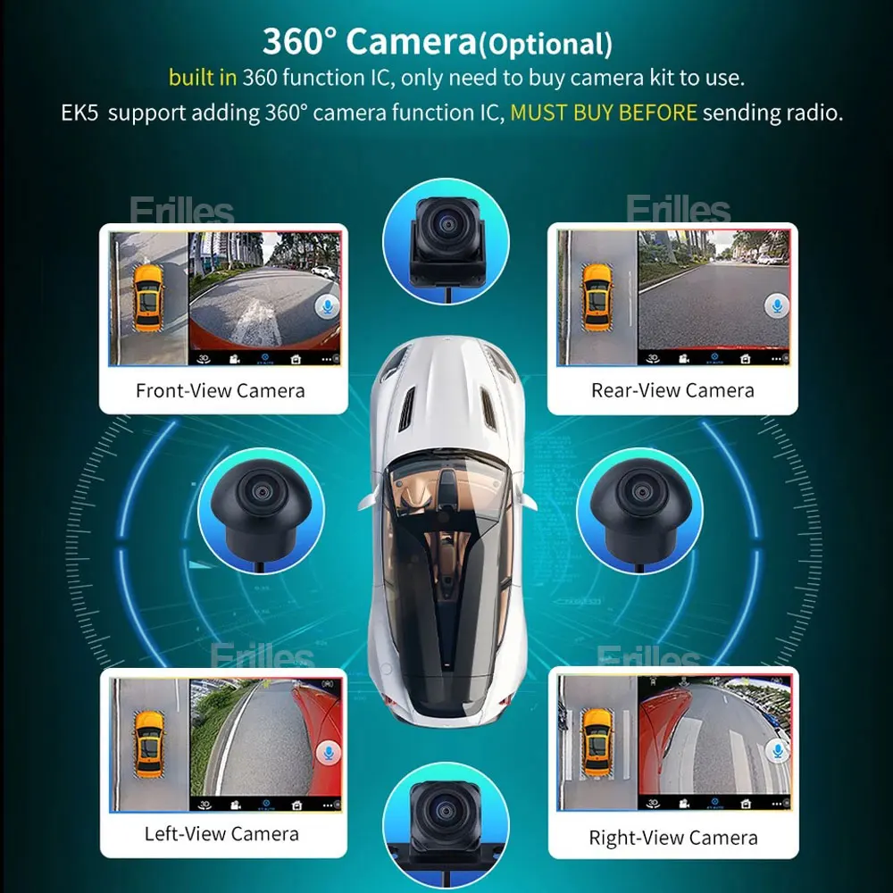 Автомагнитола Android 13 Carplay за KIA RIO 4 2020 2021 мултимедиен плейър GPS Навигация 2din стерео DVD GPS Carplay БЕЗ DIN