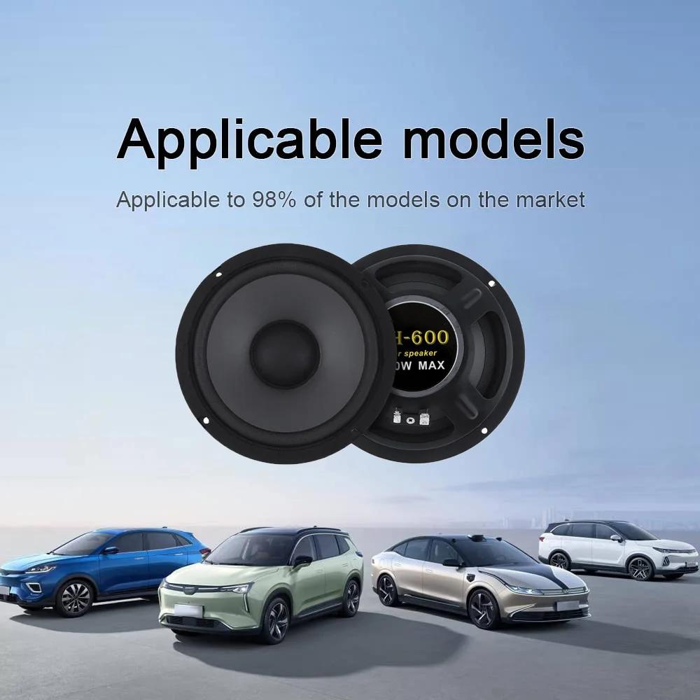 6,5 инча, 600 W 2Way автомобили клас HiFi коаксиален високоговорител за автомобил вратата авто аудио музика стерео пълен честотен обхват автомобилни говорители