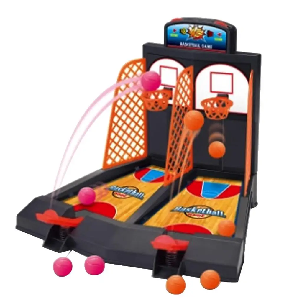 Игра на мини-баскетбол Семейна спортна игра е Детска играчка-новост за координация на ръцете и очите Коледни подаръци и награди