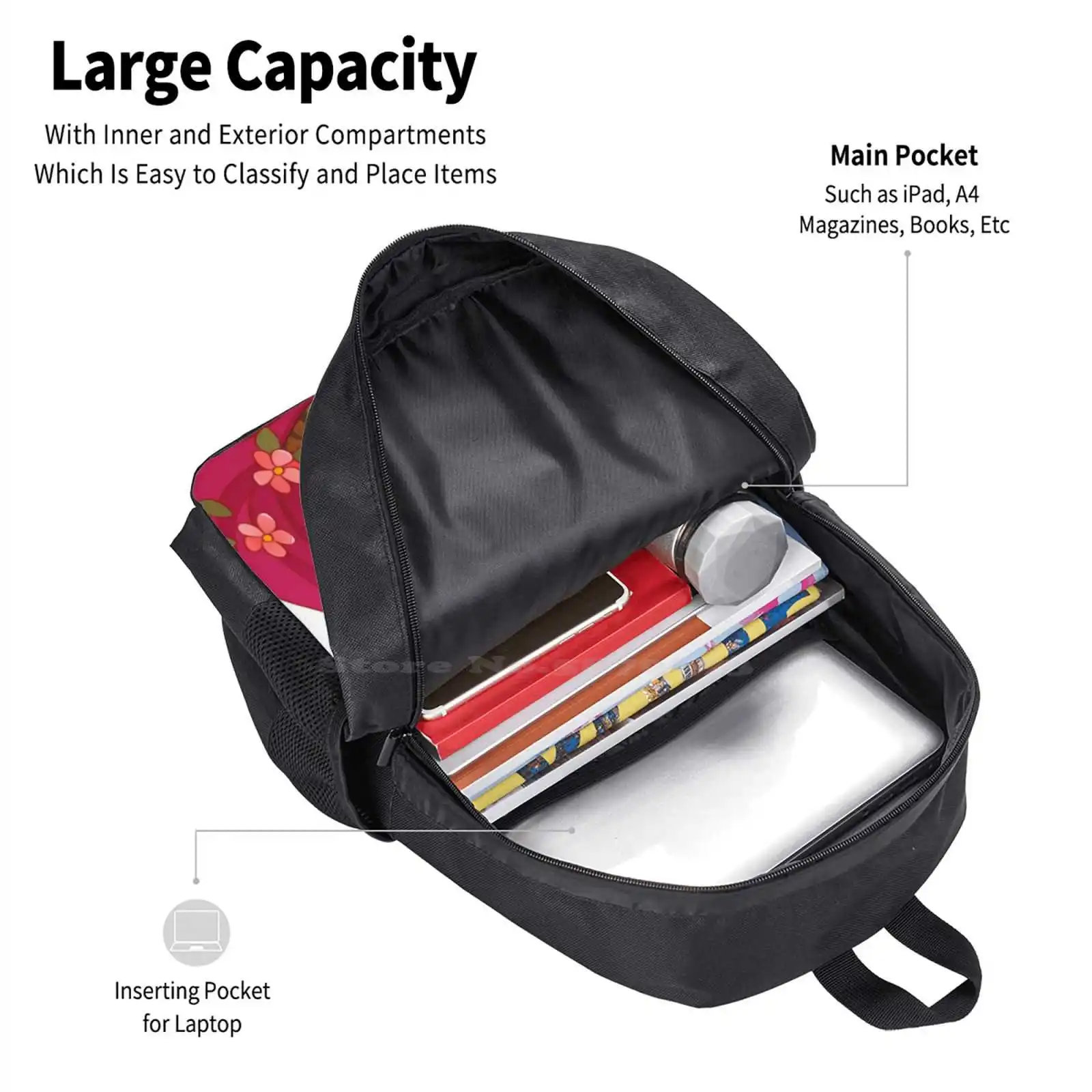 Ученически чанти и калъфи за лаптоп с шарките на сант Анджело