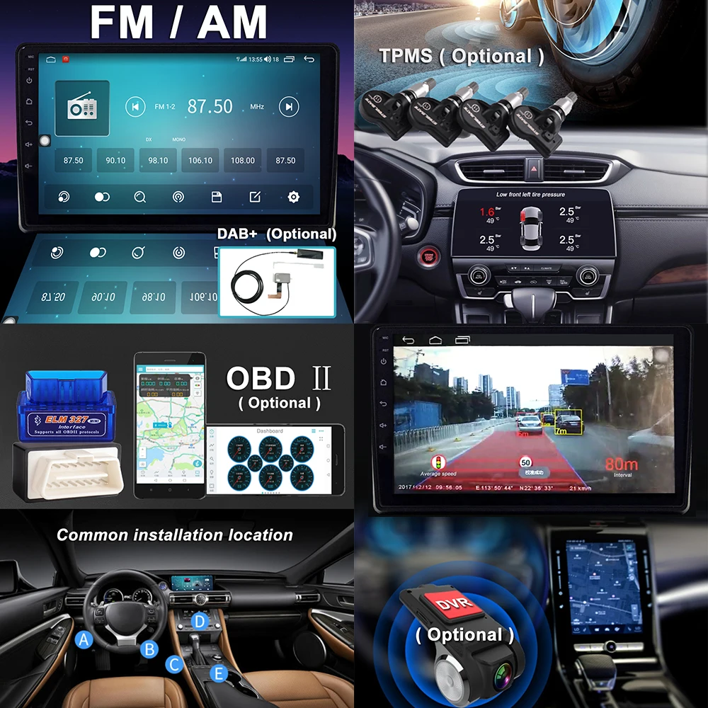 За автомобили BMW серия 5 E39 Carplay Android 13 Сензорен екран, Радио, Мултимедиен стереоплеер WiFi 4G Lte Оперативна памет DSP IPS GPS Навигация