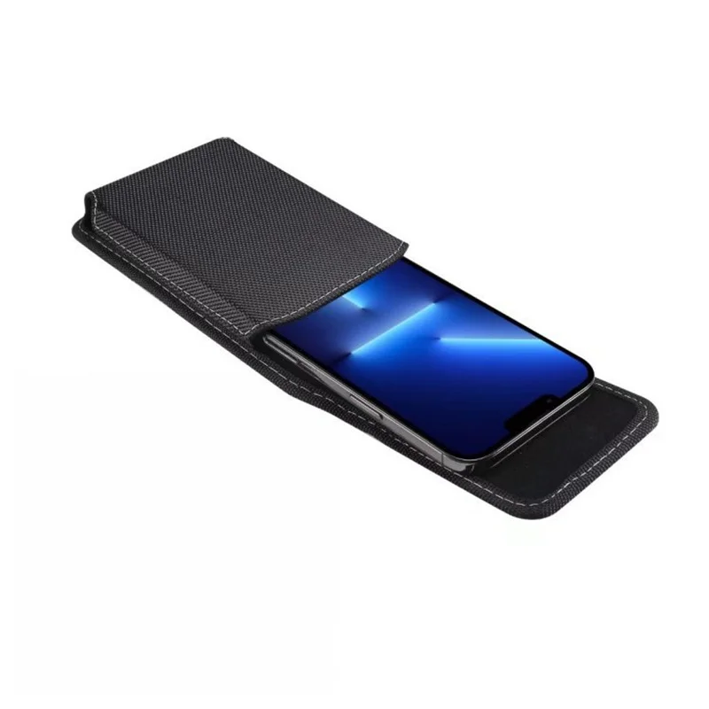 За Redmi Note 13 Pro Plus Магнитен Флип Кожен Калъф За Redmi Note 12С 12T 11T 11R 11E Pro От плат Оксфорд Поясная чанта За Телефон