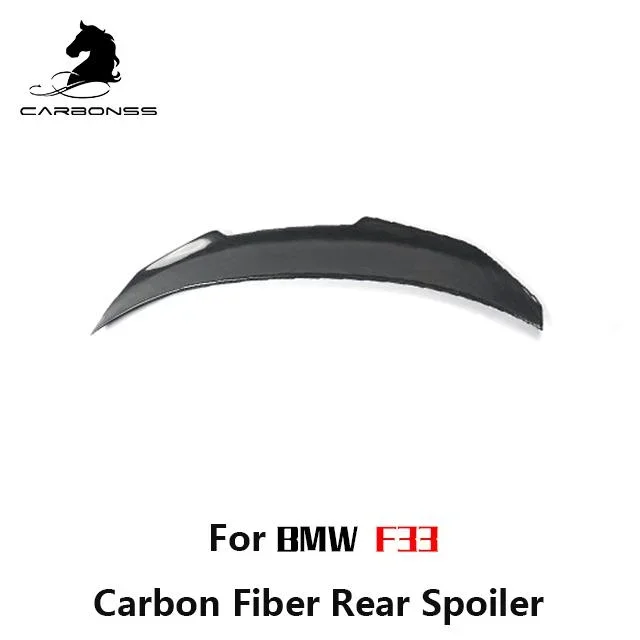 Заден спойлер от въглеродни влакна тип Psm под формата на птицечовка за BMW F33