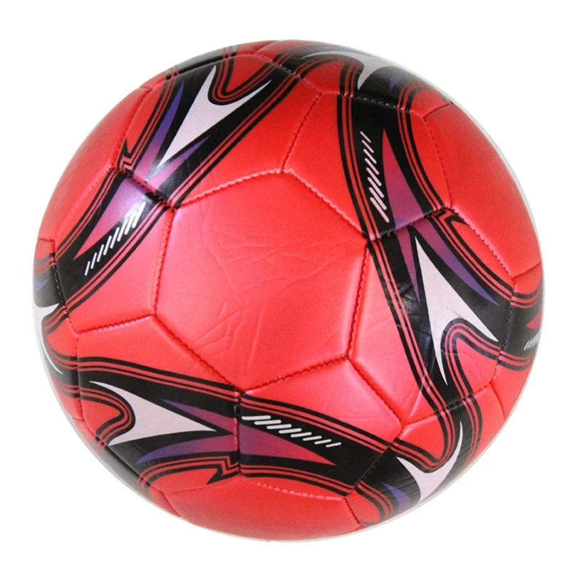 2X Професионални футболни топки с Размер 5 Официален футболен тренировъчен футболна топка за състезания по футбол на открито Бял