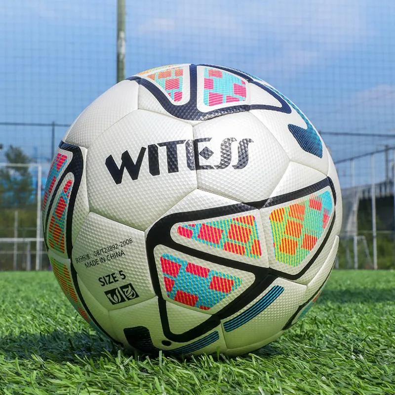 Футболна топка за възрастни и младежи на Високо качество на Стандартен Размер 4 Размер на 5 От Изкуствена кожа, Лигав, Безшевни Футболен оборудване за спортове на открито