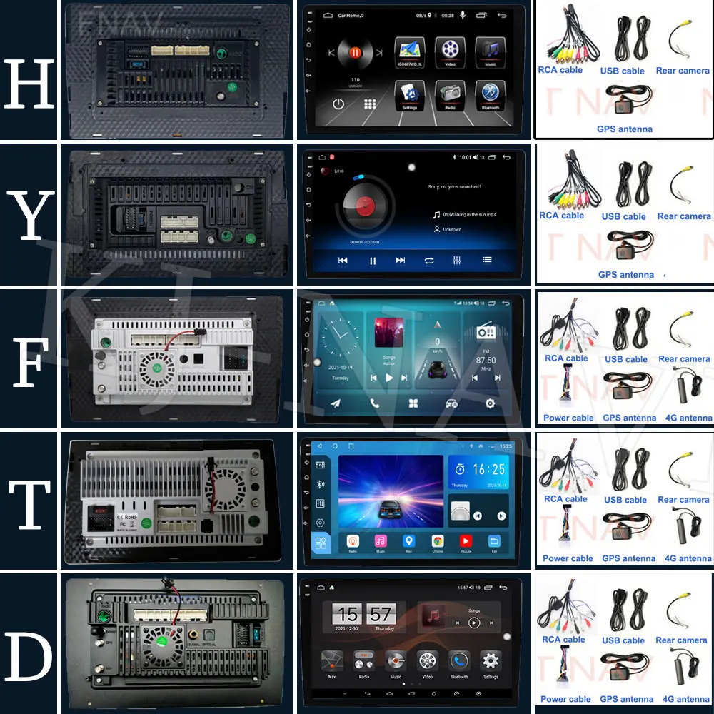Радио, Мултимедиен плеър с Android на 13 за Chery Tiggo T11 2005 2006 2007 2008 - 2013 Авто IPS-екран Carplay Auto GPS Bluetooth 2Din