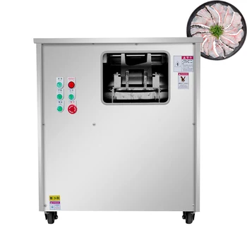 Автоматична машина за нарязване на прясна риба Кътър Oblique Slicer Машина за нарязване на филета, замразена риба и сьомга