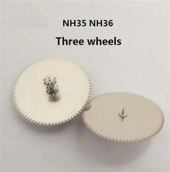 Аксесоари за часовници, Подходящи за японски механичен механизъм NH35 NH36 Автоматично триколки часовници Заместват детайли