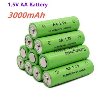 Акумулаторна батерия AA от 1,5 4800 mah Алкална батерия за led играчки mp3