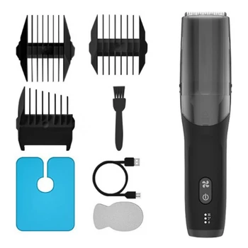 Акумулаторна електрическа пишеща машина-машинка за подстригване на коса IPX7 Универсална филировочная умна детска самобръсначка за мъже и жени