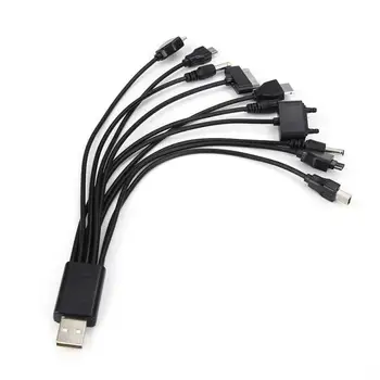В 1 USB кабел за данни, Мултифункционален Универсален многоконтактный кабел за предаване на данни за KG90 Адаптер за телефон, таблет