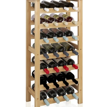 Вертикални рафтове за червено вино, лесно лукс, прост стил, домашно червено вино, колекция от вина Nanzhu
