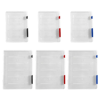 Водоустойчиви кутии за съхранение на файлове на Портативна ПП Прозрачна Сортиране на хартия за документи, Прозрачно попълване на кейса Защита на кутии за документи