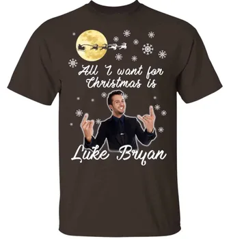 Всичко, КОЕТО ИСКАМ ЗА Коледа, ТОВА е тениска на Люк Брайън всички размери, hot нови 1pt1375