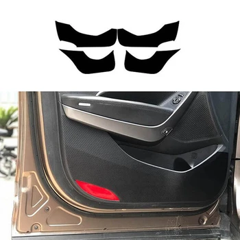Вътрешна стикер за стайлинг на автомобили на страничната врата, защитни Флип-стикери от карбон за Hyundai Santa Fe 2013-2018 Ix45
