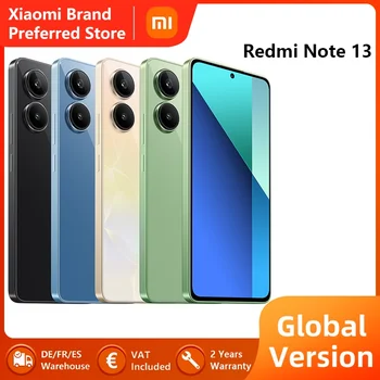 Глобалната версия на Xiaomi Redmi Note 13 4G Смартфон Snapdragon 685 6,67 