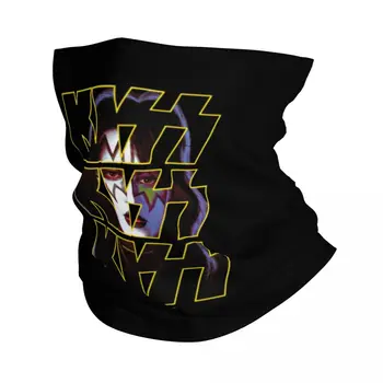 Група Rock, Американска шарена Кърпа, на шийката на носна кърпичка с принтом Kiss Magic Scarf, богат на функции маска за лице, колоездене за мъже, жени, възрастни, за целия сезон