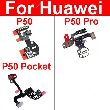 Гъвкав Кабел На Сензора За Светлина На Светкавица За Huawei P50 P50 Pro P50 Джобен Фенер Сензор Гъвкава Лента Резервни Части За Ремонт На