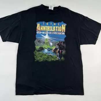 Детска тениска на 90-те Total Annihilation за PC Sz XL