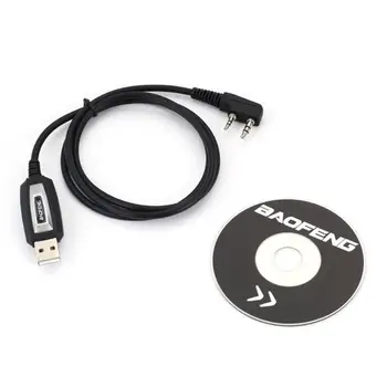 Директна доставка Водоустойчив USB Кабел За Програмиране на Водача за BAOFENG UV-5R/BF-888S Водоустойчив Преносима Радиостанция