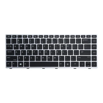 Добре протестированная клавиатура за лаптоп HP EliteBook 840 846 745 с us в САЩ с осветление и без рамка