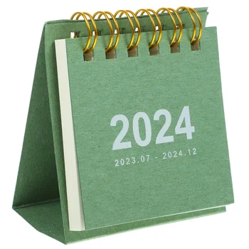 Домашен Настолен Календар, Офис Аксесоари за декор на малка плотове в 2024 Година, desk Дневно Месечно