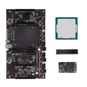 Дънна платка X79-H61 за майнинга LGA 2011 CPU Socket 5 PCI-E, за да Express 3.0 X8 слотове за w/ E5-2620 CPU RECC 8G DDR3 memory 1 P9JB