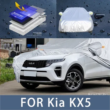 За KIA KX5 Външна защита на Пълни автомобилни седалките Снежна покривка козирка Водоустойчив Прахозащитен външни Автомобилни аксесоари