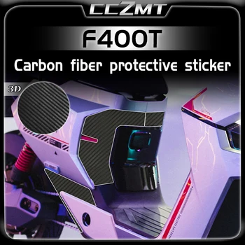 За NIU F400T етикети на корпус на 3D стикери от карбон защитни етикети са водоустойчиви, устойчиви на надраскване детайли и аксесоари