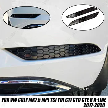 За VW Golf7.5 MK7.5 MPI TSI TDI GTI GTD GTE R R-Line 2017-2020 Авто Задна Броня, Светлоотразителни Стикери Рефлектор на Предупредителен Ивица, Лента