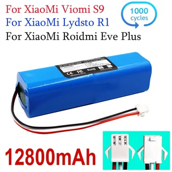 За XiaoMi Lydsto R1 Viomi S9 Roidmi Eve Plus Литиево-йонна Батерия за Робот-Прахосмукачка R1 Акумулаторна Батерия 12800 ма