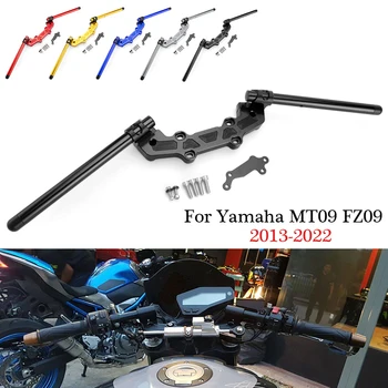 За Yamaha MT09 MT-09 FZ09 MT 09 Регулируема Скоба На Кормилото С Адаптер за 2013 г. -2022 2020 2021 2019 2017 2018