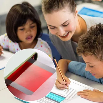 За четене с екскурзовод Маркирайте ленти с цветен обхват, Изберете отметката за деца и материали за учители С екскурзовод