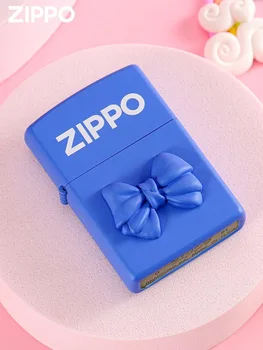 Запалка Zippo Синята Matte Колекция Ветрозащитных равенство-пеперуди в кутия