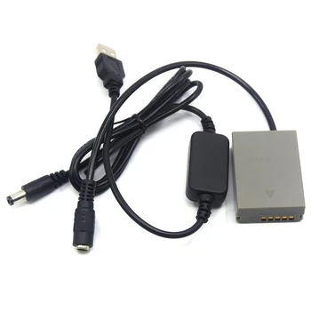 Захранващ Блок 5 В USB Кабел-Адаптер + PS-BLN1 BLN-1 Фиктивен Батерия За фотоапарат Olympus OM-D E-M5 II 2 E-M1 PEN E-P5
