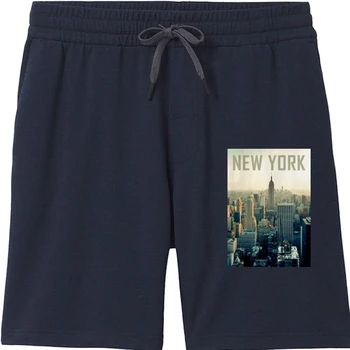 Име: Мъжки къси панталони New York Empire State, мъжки, дамски къси панталони на ню йорк Силует, мъжки къси панталони Cityscape country 153, мъжки къси панталони