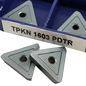 Индексируемые плоча TPKN1603PDTR Вмъкване на Бизнес Промишлена Удароустойчива Ръчен Контрол Прецизионное Шлифоване